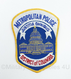 Amerikaanse Politie embleem American Metropolitan Police District of Columbia patch - 12,5 x 9,5 cm - origineel