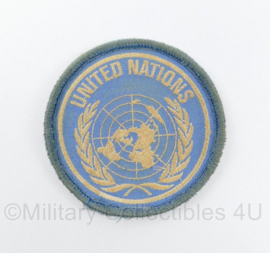 VN UN United Nations embleem - diameter 7,5 cm - origineel