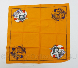 Japanse Marine DD117 JS Suzutsuki halsdoek - 51 x 48,5 cm - origineel