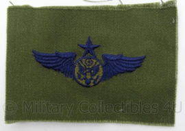 USAF US Air Force BDU borst wing - afmeting 11 x 8 cm - Origineel