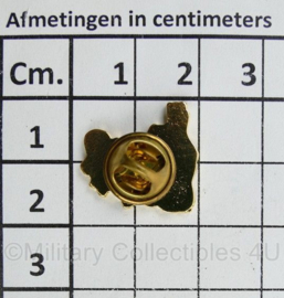 Brazilië speld met vlag - 2 x 2 cm - origineel