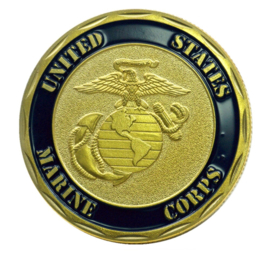US Army Special Operations Command coin - United States Marine Corps Forces - 40 mm diameter