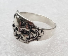 SS Ring SS totenkopf ring - replica - size 7, 8, 9 of 10