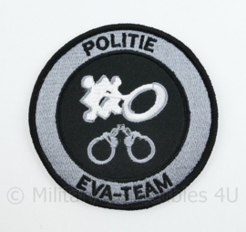 Politie EVA-Team Executie Vonnissen Afgestraften embleem - met klittenband  - 9 cm. diameter