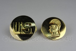 Collar disc US WAC - Enlisted - 1 PAAR