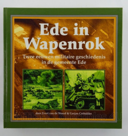 Boek Ede in Wapenrok - met stempel school luchtdoelartillerie commandant - afmeting 22 x 21,5 cm - origineel