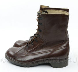 KL Nederlandse leger schoenen bruin leer - vorig model - nieuwstaat - maat 40M tm. 46 M - origineel