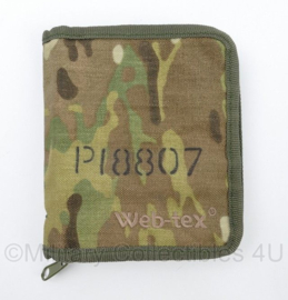 Web-Tex Wash Kit toilettas Multicam - 13 x 2 x 15 cm - nieuw met tekst - origineel