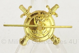 Russisch USSR metalen petembleem Russische symbool met zwaarden - origineel