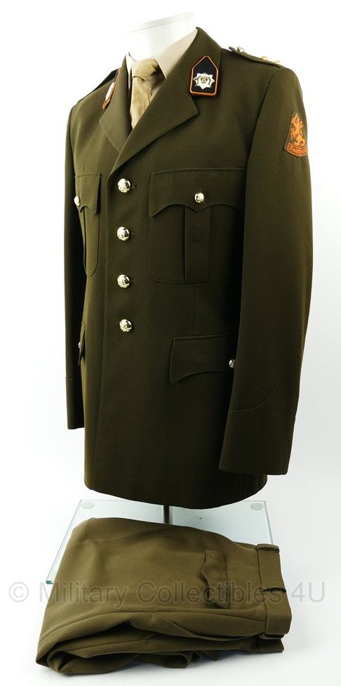 KL DT uniform set 1982 Van Heutsz - jas maat 53, broek maat 86x90 - gedragen - origineel