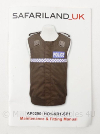 Police Scotland Safariland kogelwerend vest handleiding - 15 x 10 cm - origineel