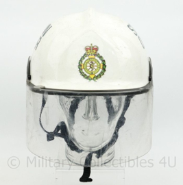 Mersey Regional Ambulance Service Rescue helm STATION OFFICER  - wit -  verstelbaar maat 54 - 62 cm  - origineel