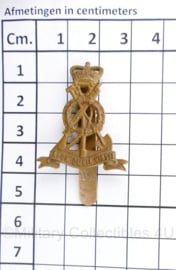 Britse Naoorlogse Royal Pioneer Corps cap badge - 5 x 3 cm - origineel