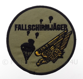 Duits Parachutisten embleem "Fallschirmjager"- diameter 9 cm