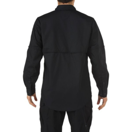 5.11 TacLite Pro Covert LS shirt Black overhemd zwart lange mouw - maat Small Regular - als nieuw