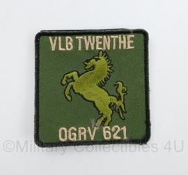 KLU Koninklijke Luchtmacht Vliegbasis Twente VLB Twente OGRV 621 borstembleem - met klittenband - 5 x 5 cm - origineel