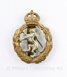 WW2 British cap badge WRAC Womens Royal Army Corps  Kings Crown - 4 x 3 cm - origineel