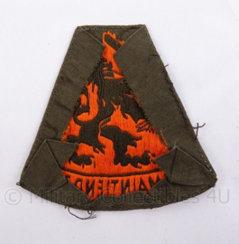 KL Koninklijke Landmacht arm embleem leeuw - Je Maintiendrai - DT 1963/2000 - 7 x 8 cm - origineel