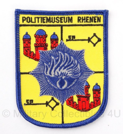 Embleem Politiemuseum Rhenen - 9 x 7 cm 