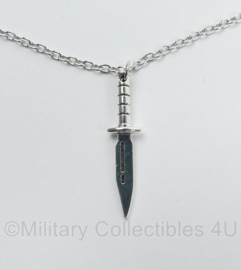 Halsketting met Combat knife - nieuw gemaakt