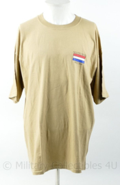 Zeldzaam shirt NL1 DET IRAQ 2003 / 2004 uitzending Irak - maat XL - nieuw - origineel