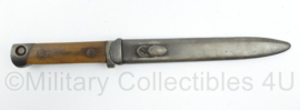 WO2 Italiaanse M1938 Bayonet voor de Carcano - Maker C. Gnutti - origineel