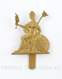 Naoorlogse Britse cap badge Royal Norfolk Regiment - 4,5 x 3 cm - origineel