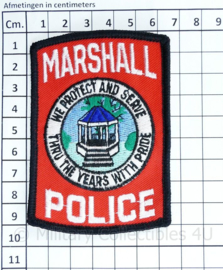 US Marshall Police Patch - 9,5 x 6,5 cm - origineel