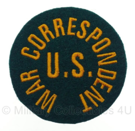 WO2 US Army War Correspondent embleem - 8,4 x 8,4 cm
