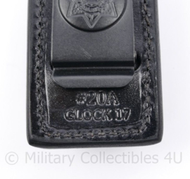 Politie en KMAR magazijntas voor Glock 17 - Bianchi 20A Glock 17 open magazine pouch - 5,5 x 3 x 10 cm - origineel