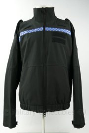 Britse politie softshell jas met klittenband stroken - maat XL Tall - nieuw - origineel