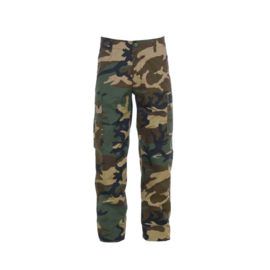 KINDER Woodland camo uniform broek  - nieuw gemaakt