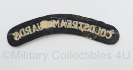 Britse leger Coldstream Guards shoulder title - 13 x 4 cm - origineel