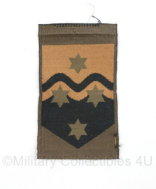 Defensie mouw embleem Nationaal Logistiek Commando - zonder klittenband - 8,5 x 5 cm - origineel