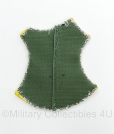 BW Bundeswehr Fernmeldesektor 114 embleem met klittenband - 9,5 x 8,5 cm - origineel