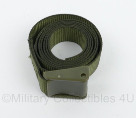 Zweedse leger Fixlock spanband groen - 107 x 2 cm - gebruikt - origineel