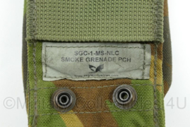 Eagle Industries USA Smoke Grenade pouch woodland camo - ook als M4 mag pouch te gebruiken - 7,5 x 6 x 15 cm - gebruikt - origineel