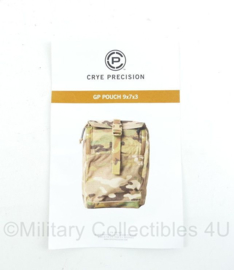 Crye Precision GP Pouch 9 x 7 x 3 BLACK - nieuw in verpakking - origineel