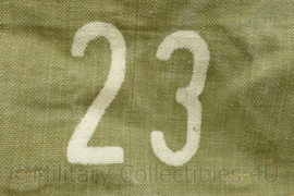 WO2 Britse largepack met draagriem - 40 x 32 x 10 cm - origineel