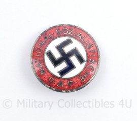 WO2 Duitse NSDAP speld origineel - met RZM en Ges Gesch stempel - diameter 2,5 cm - origineel