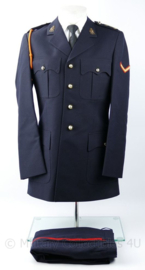 Korps Mariniers Barathea uniform jas met broek - met oranje koord van 1e bataljon MCG Marine Combat Group - nieuw - maat 47 ¾ jas en 48 broek  - origineel