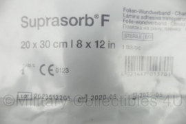 Suprasorb F 20 cm. x 30 cm. wondfolie disp steriel - t.h.t. 31 mei 2025 - nieuw geseald