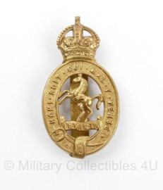 WO2 Britse Royal East Kent Yeomanry cap badge - 5 x 2,5 cm - origineel