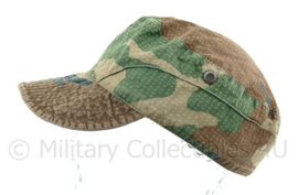 Korps Mariniers forest woodland camo pet cap veldcamouflage -  56 cm. hoofdomtrek - origineel