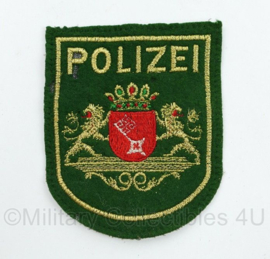 Duitse Politie Bundespolizei Bremen embleem - 10 x 8,5 cm - origineel