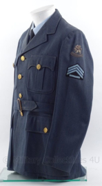 KLu Koninklijke Luchtmacht DT uniform jas - rang "sergeant der 1ste klasse" - jaren 60 - maat 48 - origineel