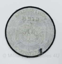 Franse Police Nationale Groupe D'intervention embleem - diameter 9 cm - origineel