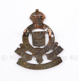 WO2 Canadese cap badge Royal Canadian Ordnance Corps - 5 x 4 cm -  origineel