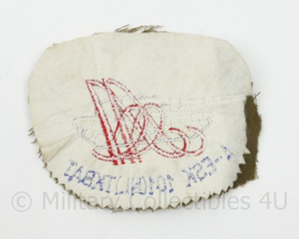 KL embleem A-ESK 101(NL)TKBAT Tankbataljon - 12 x 9½ cm - origineel