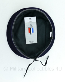 Franse leger baret - donkerblauw - 52 of 54 cm - origineel